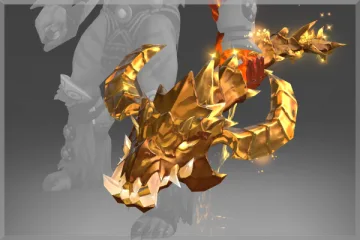 Autographed Golden Draca Maw