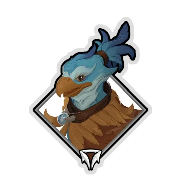 Holo Crownfall Sticker — Kez