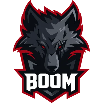 Holo BOOM Esports Team Sticker — TI 2022