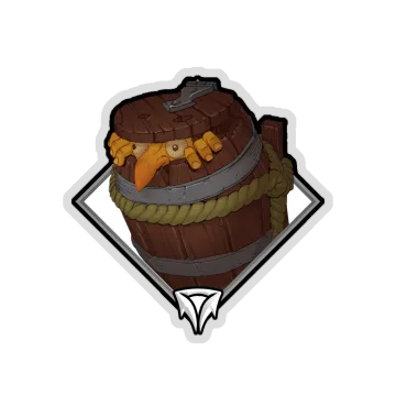Holo Crownfall Sticker — Spoon