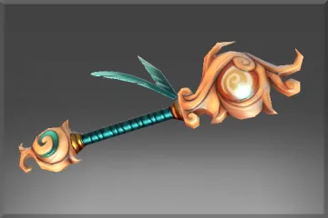 Inscribed Wand of Shamanic Light