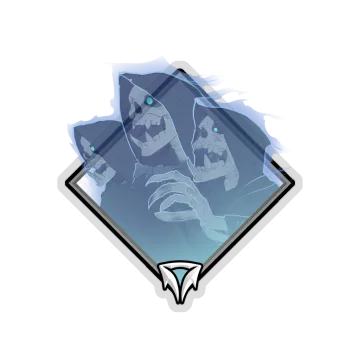 Holo Crownfall Sticker — Skeleton Ancestors