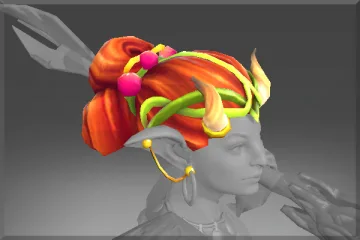 Auspicious Araceae’s Tribute Hair
