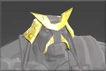 Inscribed Kabuto of Bedrock Serenity