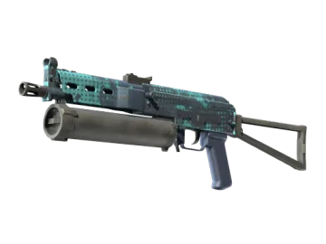 StatTrak™ PP-Bizon | Cobalt Halftone (Factory New)