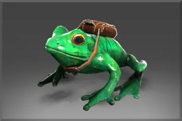 Auspicious Skip the Delivery Frog