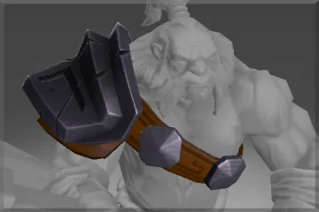 Inscribed Saberhorn’s Pauldron
