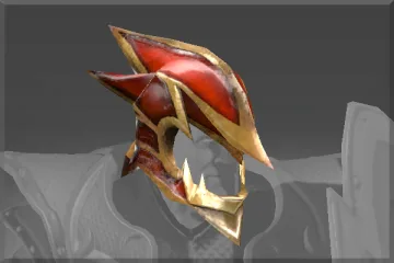 Inscribed Dragonbone Helm of Sir Davion