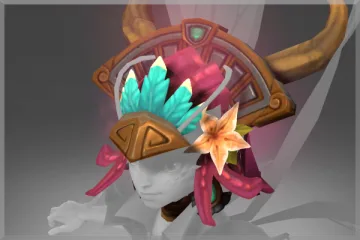 Inscribed Helm of the Rain Forest Refugee