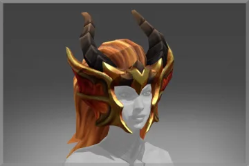 Inscribed Helm of the Enthaleen Dragon