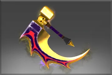 Autographed Golden Offhand Basher of Mage Skulls