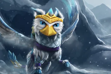 White the Blueheart Courier Loading Screen