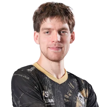 Gold Seleri Player Sticker — TI 2023