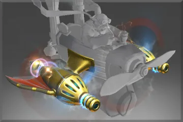 Autographed Golden Atomic Ray Thrusters