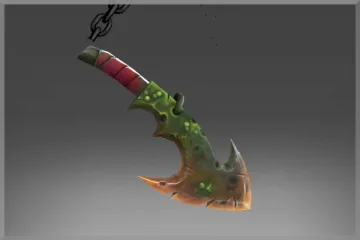 Inscribed Cleaver of the Nurgle Champion