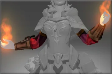 Inscribed Bracers of Smoldering Journey