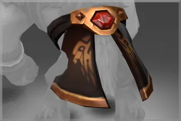 Inscribed Belt of the Crimson Beast