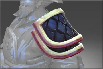 Inscribed Scale Pauldrons of Good Fortune