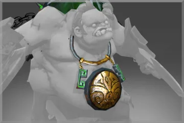 Inscribed Medallion of the Ghastly Gourmand