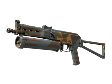 PP-Bizon | Irradiated Alert (Well-Worn)