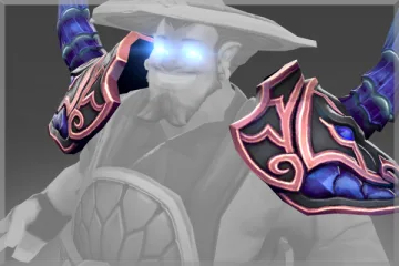 Inscribed Pauldrons of the Storm Dragon Potente