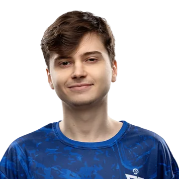Gold RAMZES666 Player Sticker — TI 2024