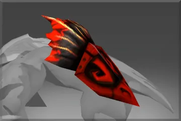 Frozen Gauntlets of the Scarlet Raven