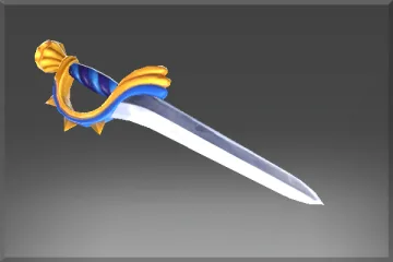 Inscribed Golden Siblings Dagger