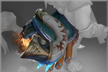 Inscribed Iceplain Ravager Horn