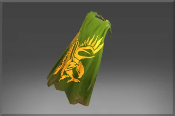 Inscribed Gilded Falcon Cloak
