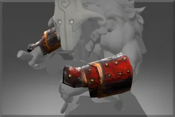 Frozen Sturdy Bracers of the Exiled Ronin