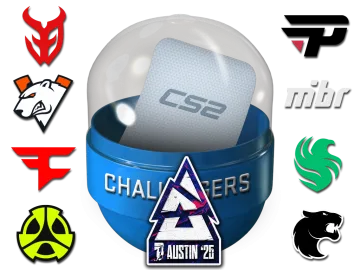 Austin 2025 Challengers Sticker Capsule