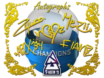 Austin 2025 Champions Autograph Capsule