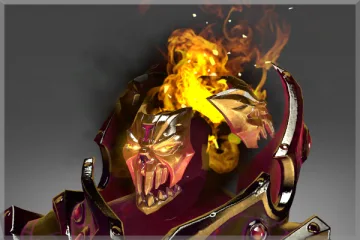 Autographed Golden Mantle of Grim Facade