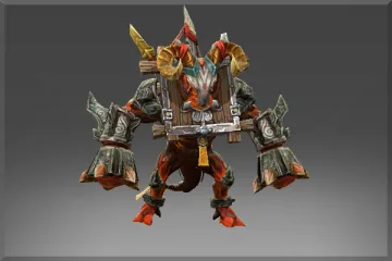 Inscribed Bronzemonster of the Wailing Inferno