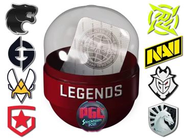 Stockholm 2021 Legends Sticker Capsule