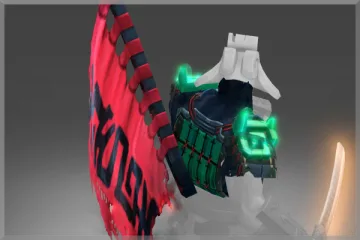 Inscribed Jagged Honor Banner