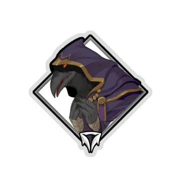 Gold Crownfall Sticker — Divine Developer