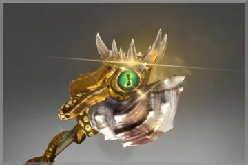 Autographed Golden Grasping Bludgeon