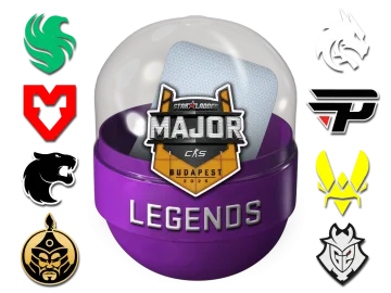 Budapest 2025 Legends Sticker Capsule