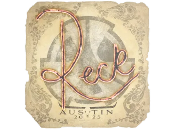 Sticker | reck | Austin 2025