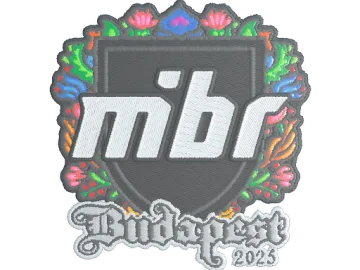 Sticker | MIBR (Embroidered) | Budapest 2025