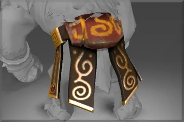 Inscribed Golden Reel Guardian Belt
