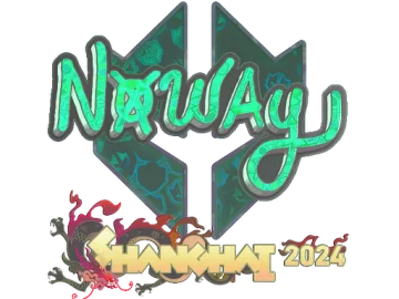 Sticker | noway (Holo) | Shanghai 2024