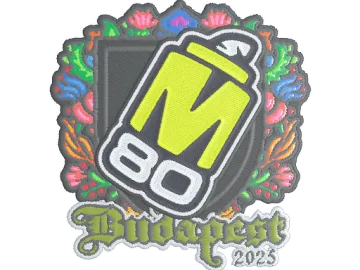 Sticker | M80 (Embroidered) | Budapest 2025