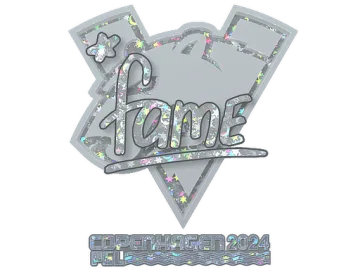 Sticker | fame (Glitter) | Copenhagen 2024