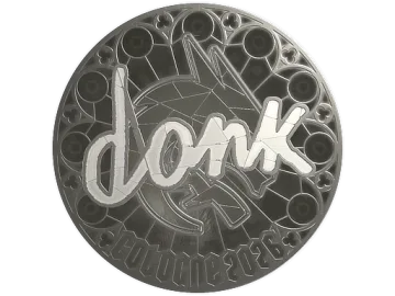 Sticker | donk (Foil) | Cologne 2026