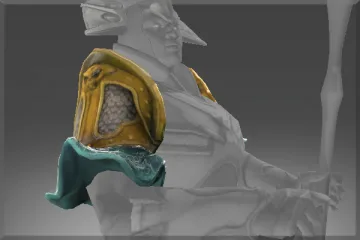 Frozen Desert Gale Shoulder Plate