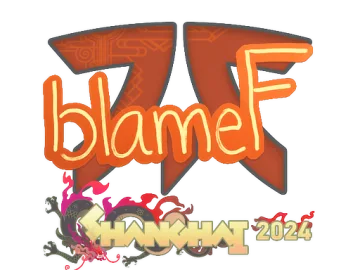 Sticker | blameF | Shanghai 2024
