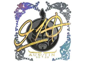 Sticker | 910 (Holo) | Austin 2025